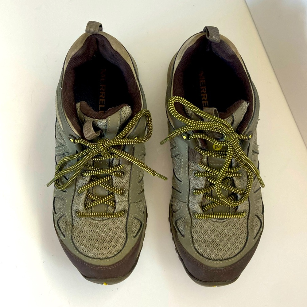 Merrell Q Form 2 Women’s Size 7 US Dusty Olive Brown Sneakers Hiking